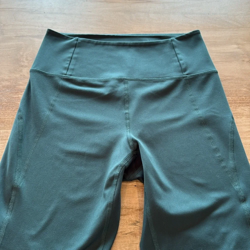 Girlfriend Collective Compressive High Rise Leggings Medium Moss Green - Picture 8 of 12